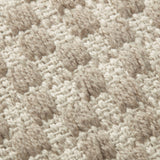 Magnolia Home by Joanna Gaines x Loloi Sand 22'' x 22'' Cover w/Down Pillow White Cliff Studio Throw Pillows