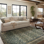 Magnolia Home by Joanna Gaines x Loloi Scarlett Taupe 18'' x 18'' Cover w/Down Pillow White Cliff Studio Pillow