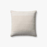 Magnolia Home by Joanna Gaines x Loloi Selena Ivory / Natural Pillow White Cliff Studio Throw Pillows