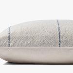 Magnolia Home by Joanna Gaines x Loloi Selena Natural / Blue Pillow White Cliff Studio Throw Pillows