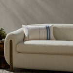 Magnolia Home by Joanna Gaines x Loloi Selena Natural / Blue Pillow White Cliff Studio Throw Pillows