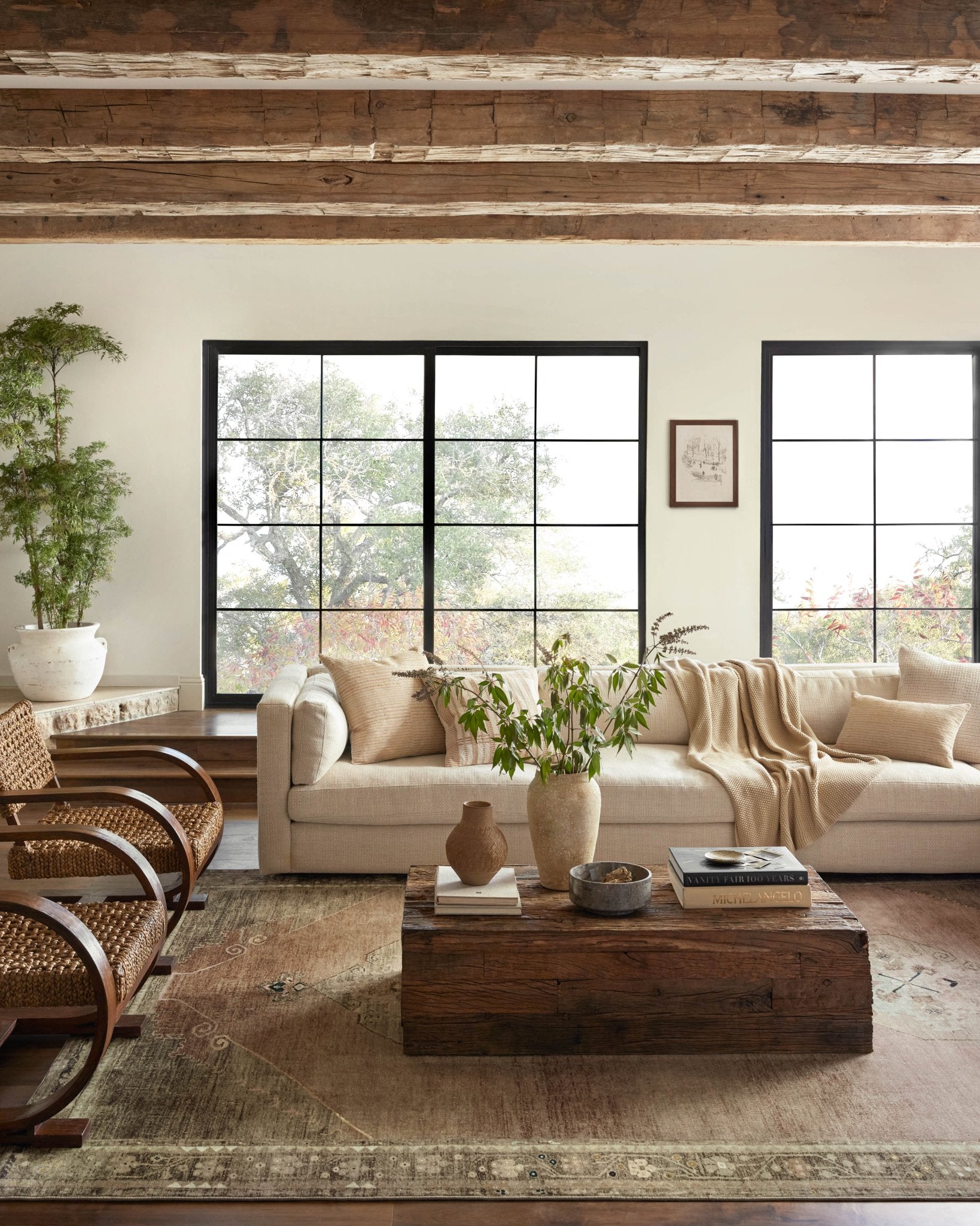 sinclair clay tobacco rug 06 | Magnolia Home By Joanna Gaines X Loloi | / and childrens rooms Magnolia Home Sinclair 60"x84" Abstract