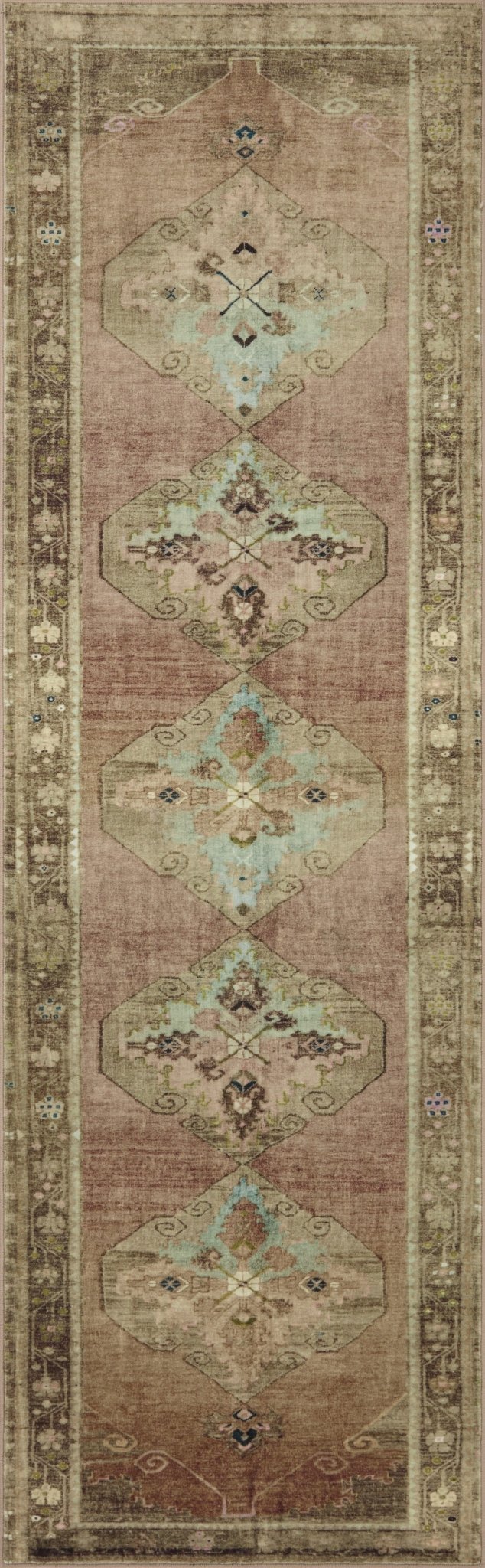 Magnolia Home by Joanna Gaines x Loloi Sinclair Clay / Tobacco Rug