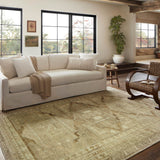 Magnolia Home by Joanna Gaines x Loloi Sinclair Khaki / Tobacco Rug