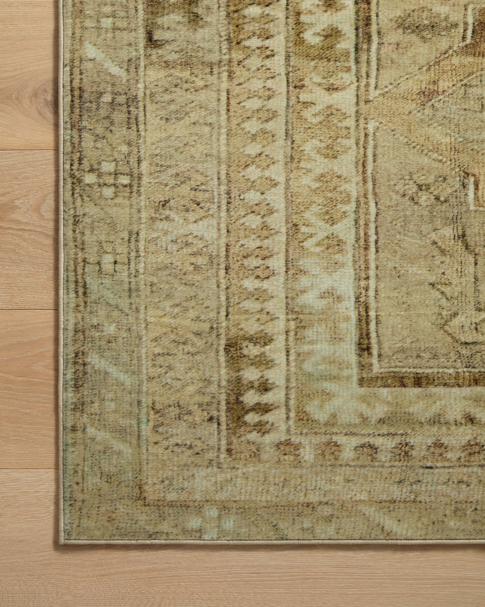 Magnolia Home by Joanna Gaines x Loloi Sinclair Khaki / Tobacco Rug