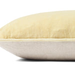 Magnolia Home by Joanna Gaines x Loloi Straw / Natural 13'' x 35'' Cover w/Down Pillow White Cliff Studio Throw Pillows