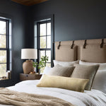 Magnolia Home by Joanna Gaines x Loloi Straw / Natural 13'' x 35'' Cover w/Down Pillow White Cliff Studio Throw Pillows