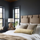 Magnolia Home by Joanna Gaines x Loloi Straw / Natural 13'' x 35'' Cover w/Down Pillow White Cliff Studio Throw Pillows