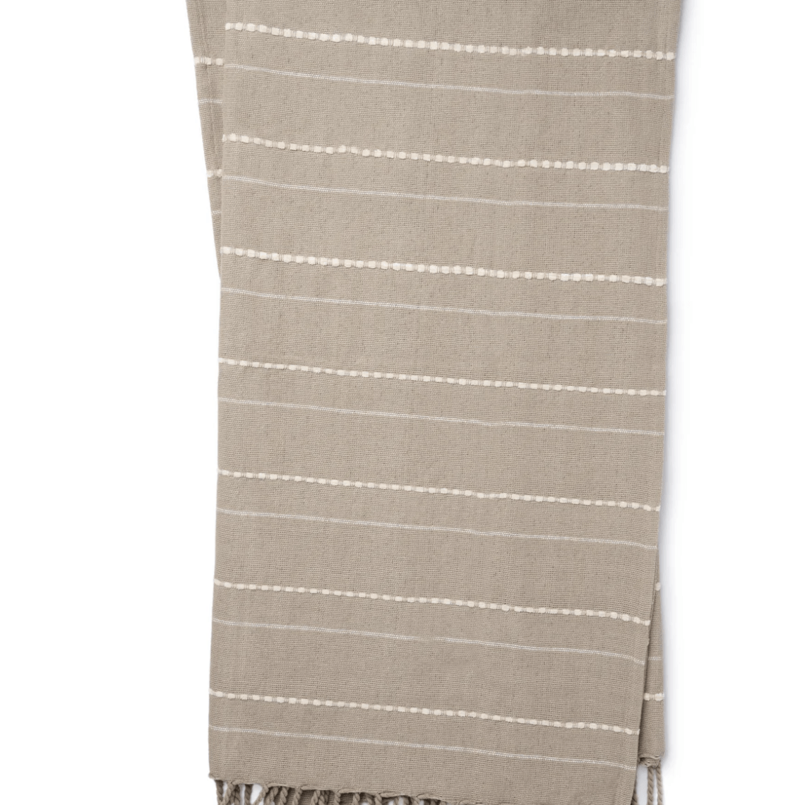 Magnolia Home by Joanna Gaines x Loloi T1038 Grey/Natural Throw Blanket