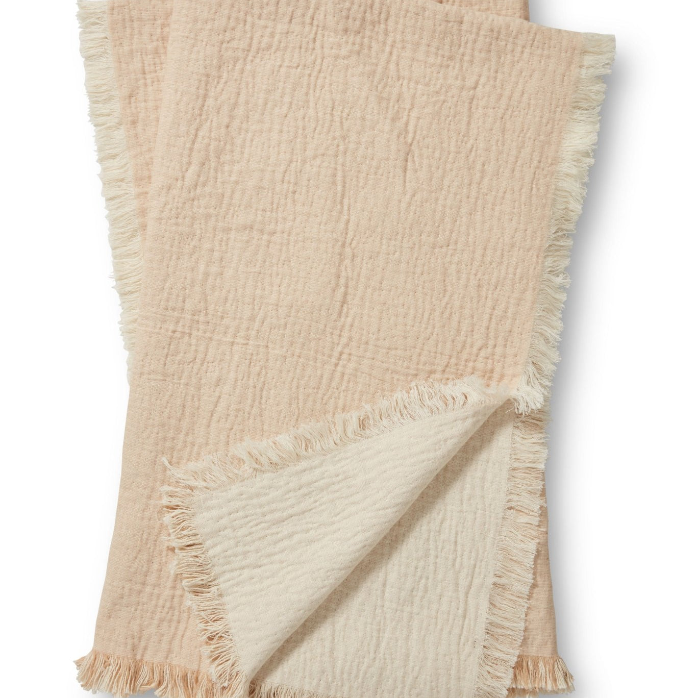 Magnolia Home by Joanna Gaines x Loloi TMH0003 Beige / Natural Throw Blanket