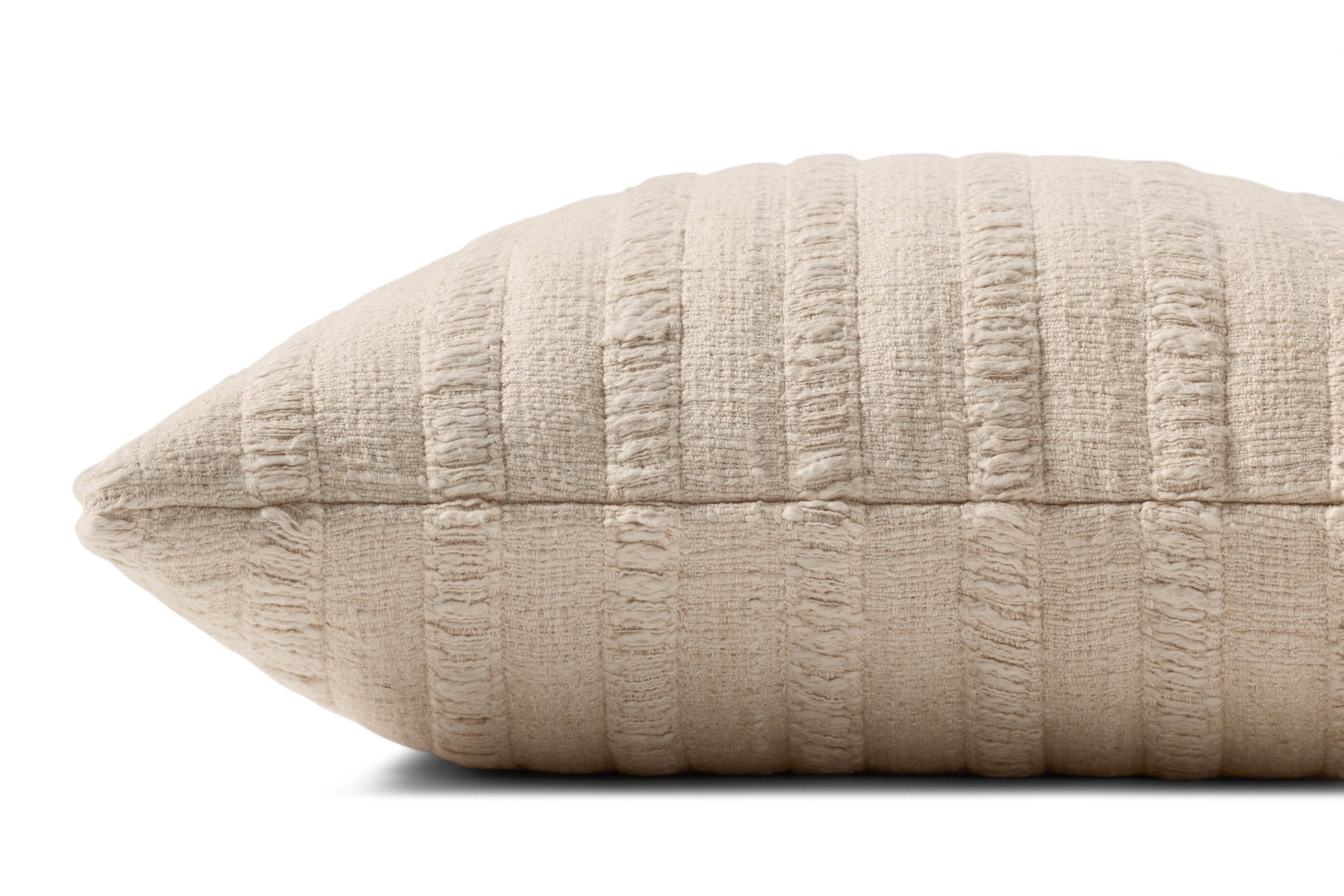 Magnolia Home by Joanna Gaines x Loloi Vera Green 18'' x 18'' Pillow Cover Only White Cliff Studio Pillow