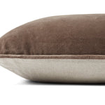 Magnolia Home by Joanna Gaines x Loloi Walnut / Natural 13'' x 35'' Cover Only Pillow