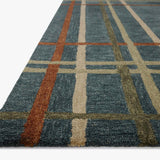 Magnolia Home by Joanna Gaines x Loloi Waylon Denim / Multi Rug White Cliff Studio Area Rugs