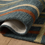 Magnolia Home by Joanna Gaines x Loloi Waylon Denim / Multi Rug White Cliff Studio Area Rugs