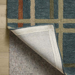 Magnolia Home by Joanna Gaines x Loloi Waylon Denim / Multi Rug White Cliff Studio Area Rugs
