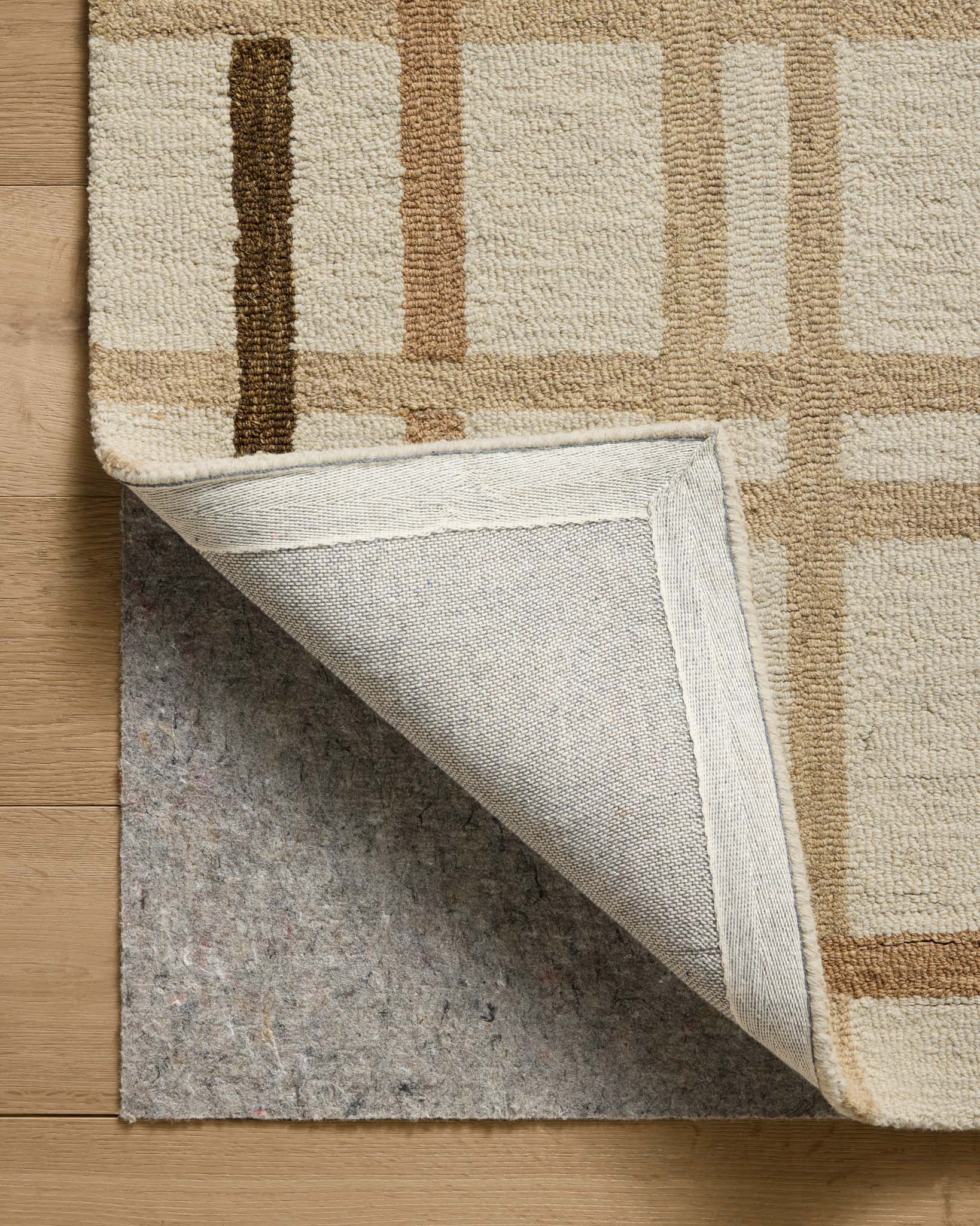 Magnolia Home by Joanna Gaines x Loloi Waylon Natural / Bark Rug White Cliff Studio Area Rugs