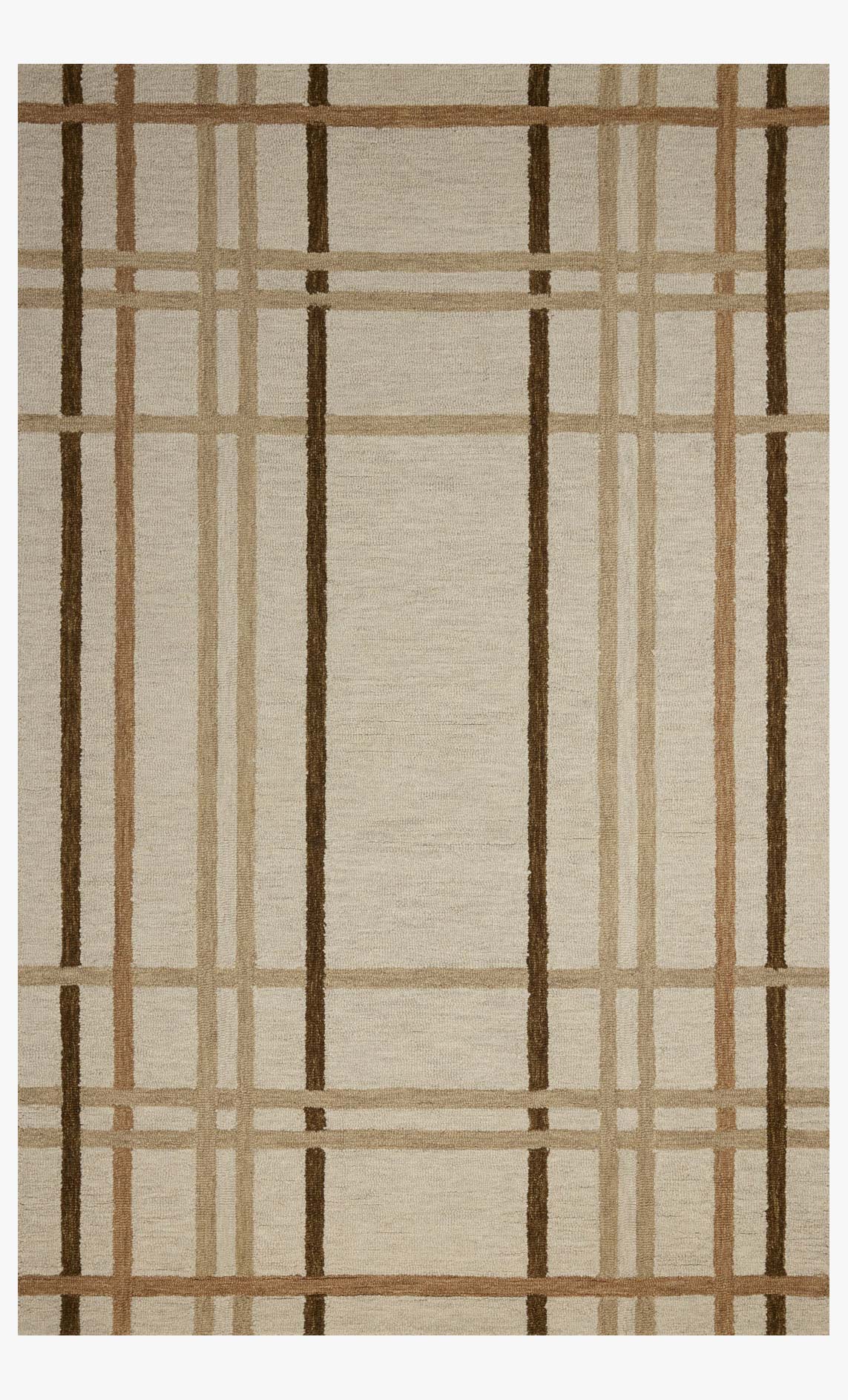 Magnolia Home by Joanna Gaines x Loloi Waylon Natural / Bark Rug White Cliff Studio Area Rugs