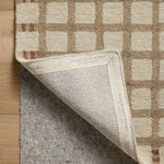 Magnolia Home by Joanna Gaines x Loloi Waylon Natural / Rust Rug White Cliff Studio Area Rugs