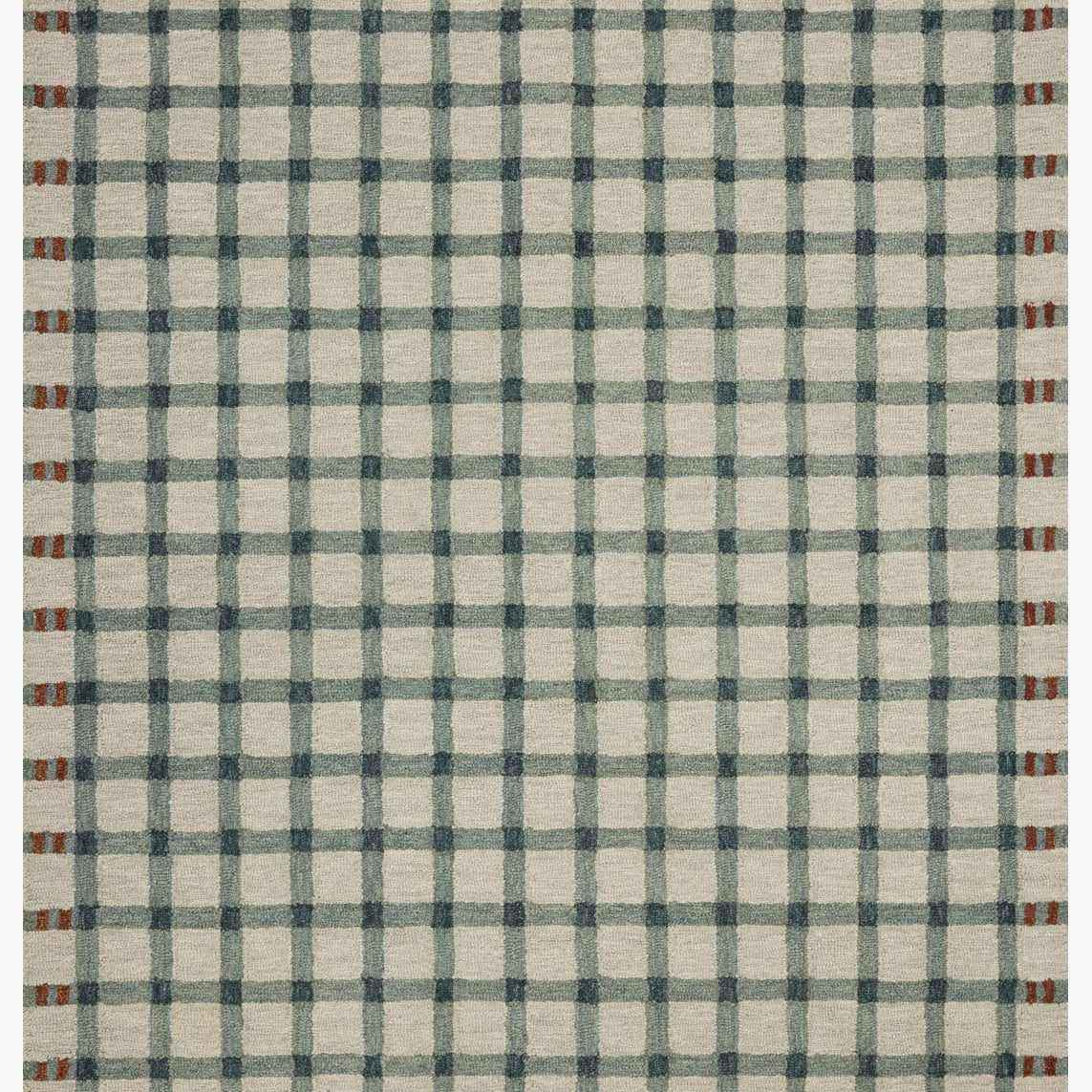 Magnolia Home by Joanna Gaines x Loloi Waylon Spa / Brick Rug White Cliff Studio Area Rugs