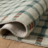 Magnolia Home by Joanna Gaines x Loloi Waylon Spa / Brick Rug White Cliff Studio Area Rugs
