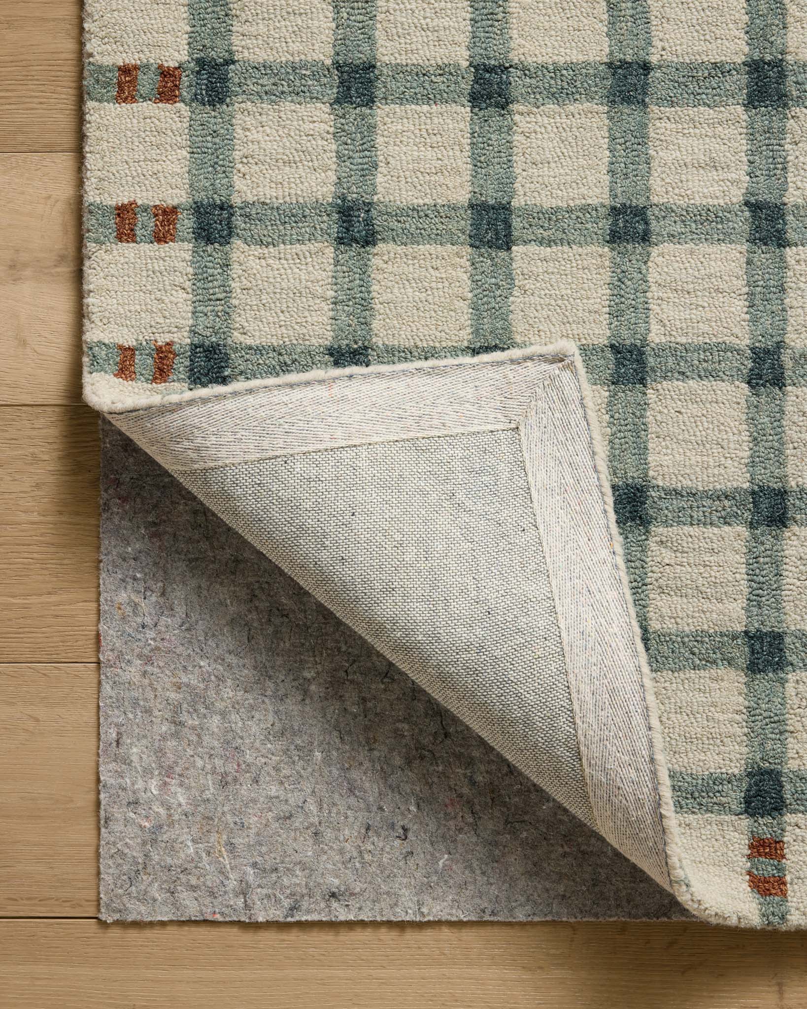 Magnolia Home by Joanna Gaines x Loloi Waylon Spa / Brick Rug White Cliff Studio Area Rugs