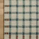Magnolia Home by Joanna Gaines x Loloi Waylon Spa / Brick Rug White Cliff Studio Area Rugs