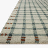 Magnolia Home by Joanna Gaines x Loloi Waylon Spa / Brick Rug White Cliff Studio Area Rugs