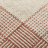 Magnolia Home by Joanna Gaines x Loloi Wells Cream / Terracotta 22'' x 22'' Cover w/Down Pillow White Cliff Studio Pillow