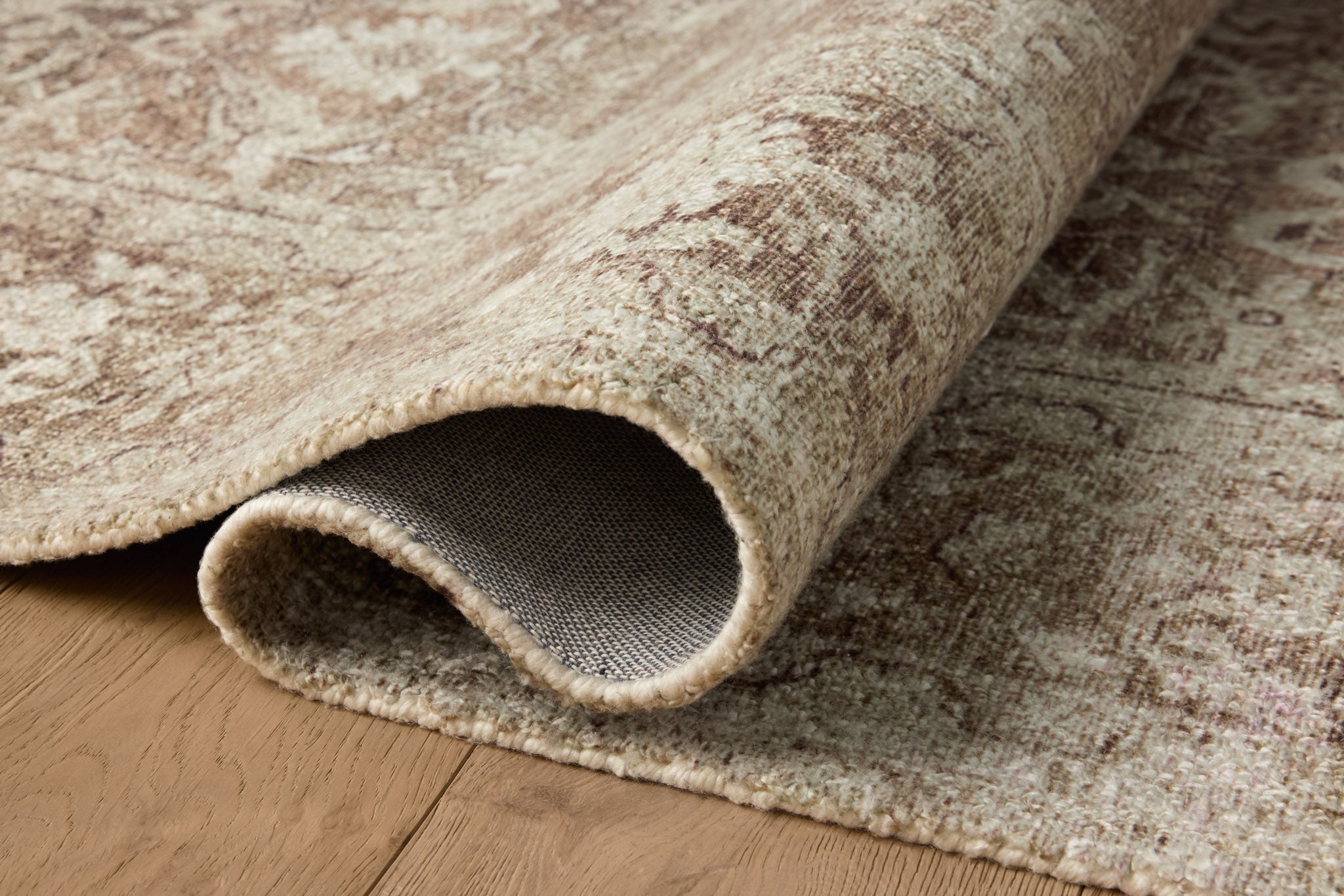 Magnolia Home by Joanna Gaines x Loloi Wimberly Bark / Ivory Rug White Cliff Studio Area Rugs