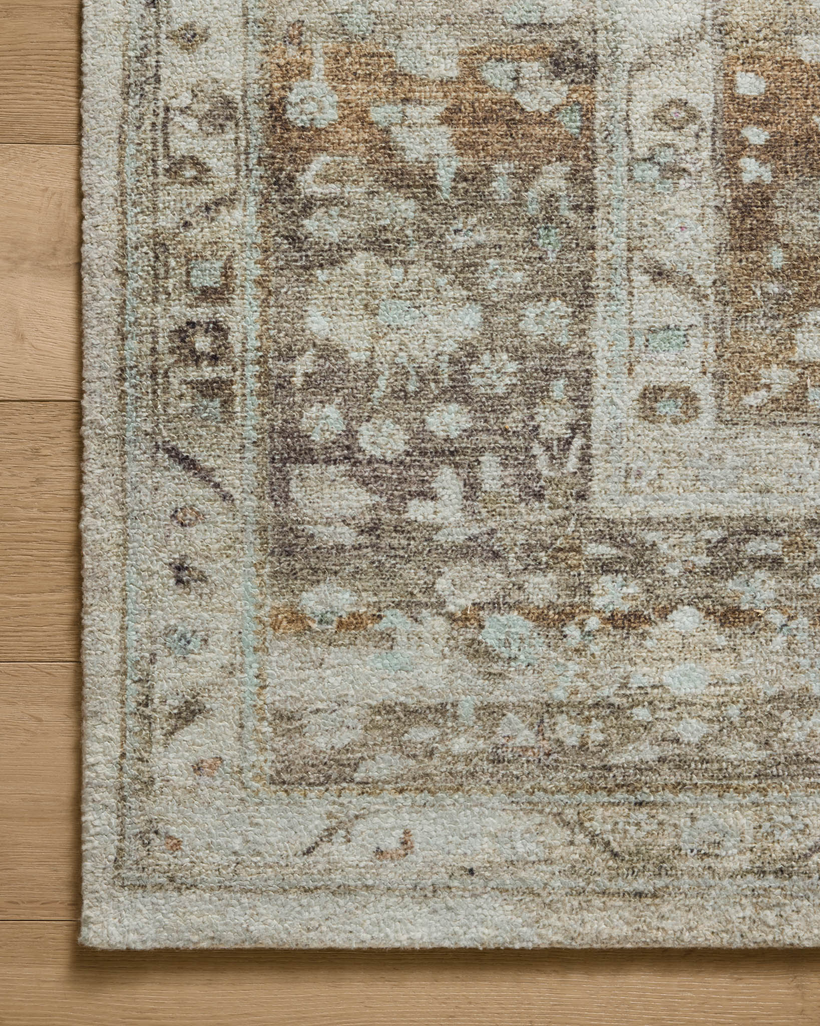 Magnolia Home by Joanna Gaines x Loloi Wimberly Earth / Multi Rug White Cliff Studio Area Rugs