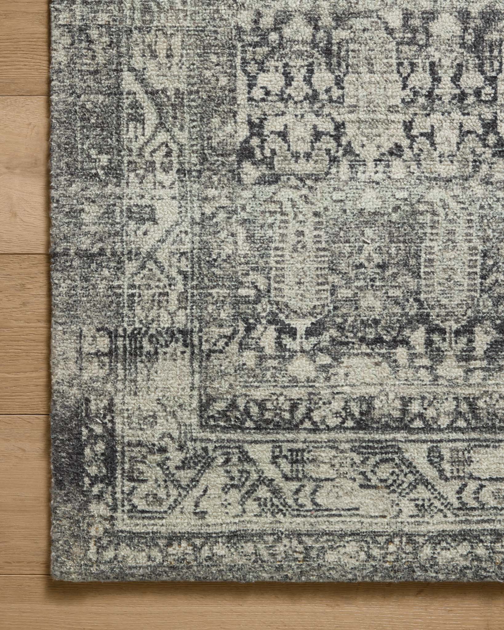 Magnolia Home by Joanna Gaines x Loloi Wimberly Granite / Cream Rug White Cliff Studio Area Rugs