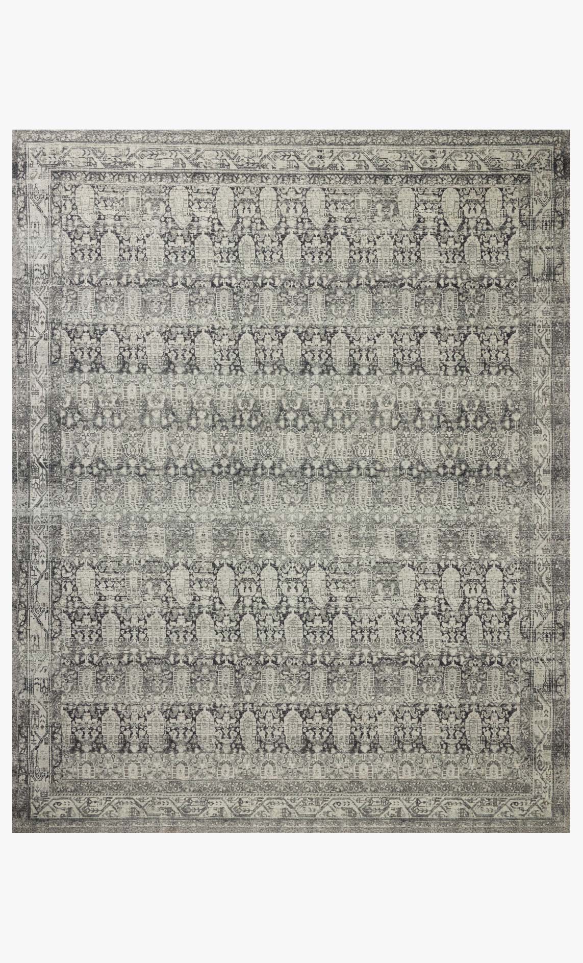 Magnolia Home by Joanna Gaines x Loloi Wimberly Granite / Cream Rug White Cliff Studio Area Rugs