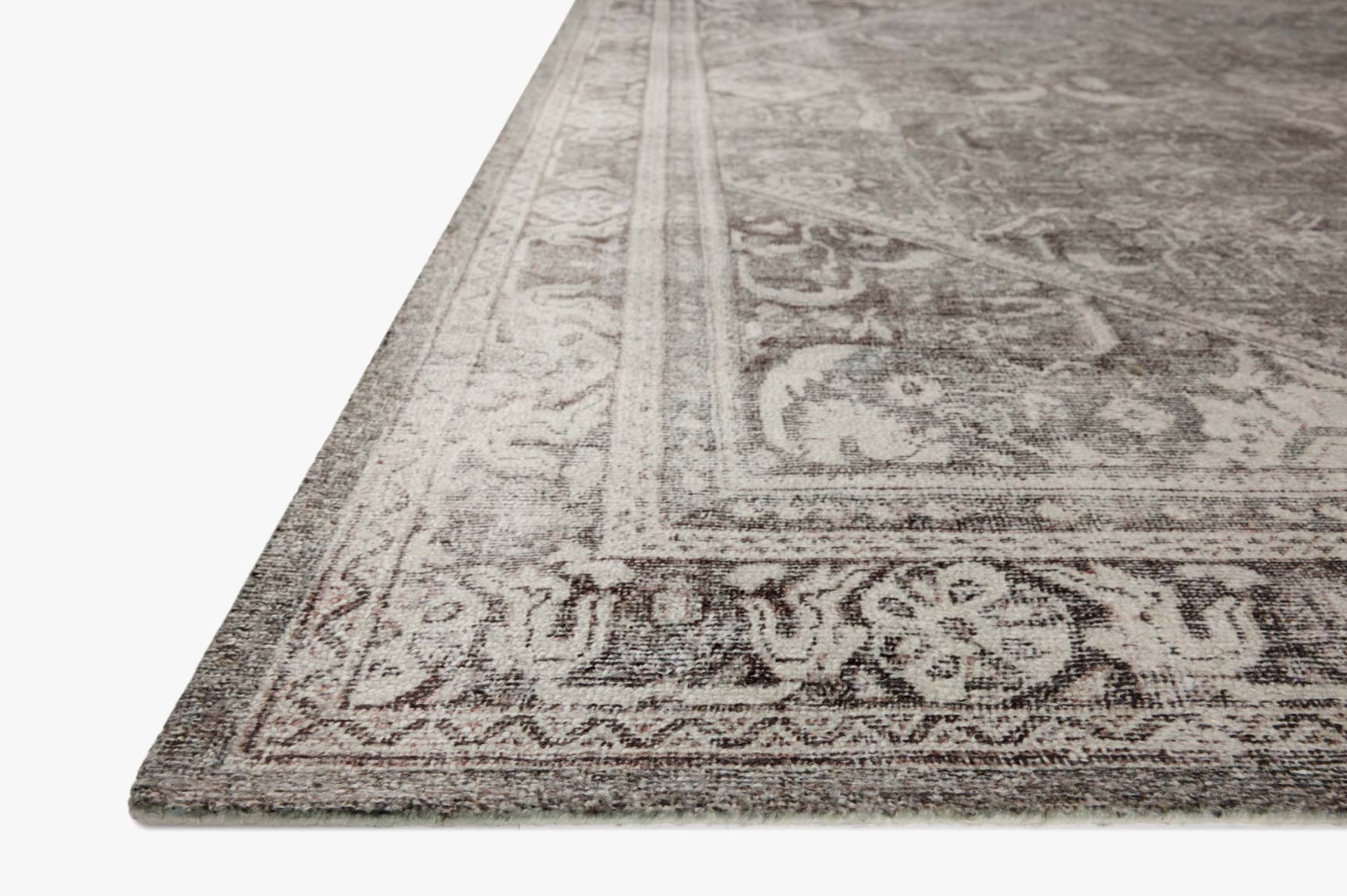 Magnolia Home by Joanna Gaines x Loloi Wimberly Ink / Bone Rug White Cliff Studio Area Rugs