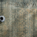 Magnolia Home by Joanna Gaines x Loloi Wimberly Lagoon / Wheat Rug White Cliff Studio Area Rugs