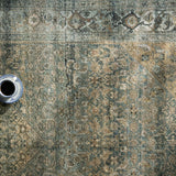 Magnolia Home by Joanna Gaines x Loloi Wimberly Lagoon / Wheat Rug White Cliff Studio Area Rugs
