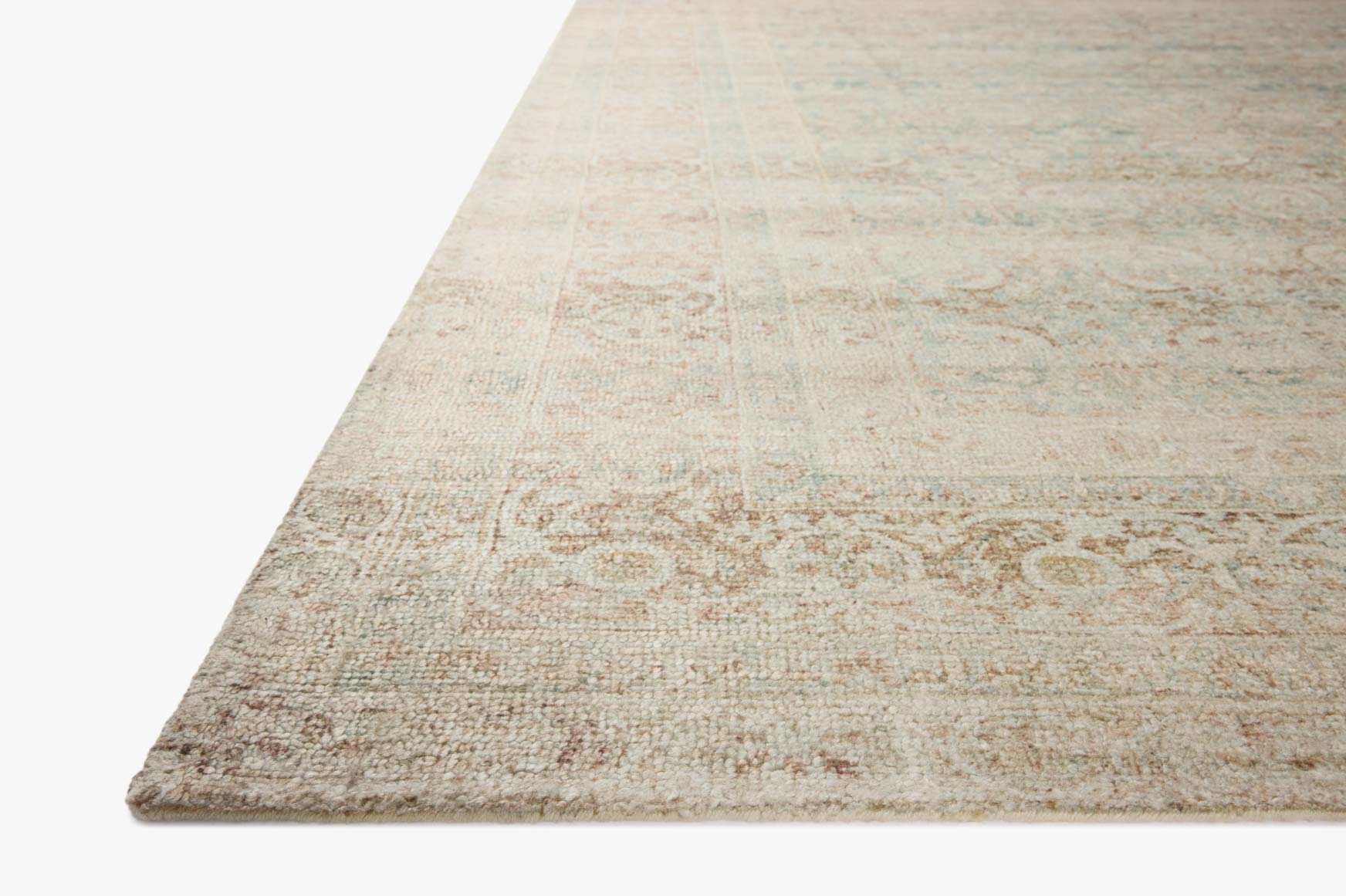 Magnolia Home by Joanna Gaines x Loloi Wimberly Sky / Copper Rug White Cliff Studio Area Rugs