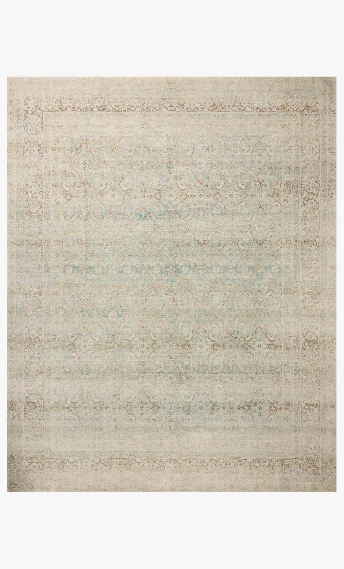 Magnolia Home by Joanna Gaines x Loloi Wimberly Sky / Copper Rug White Cliff Studio Area Rugs