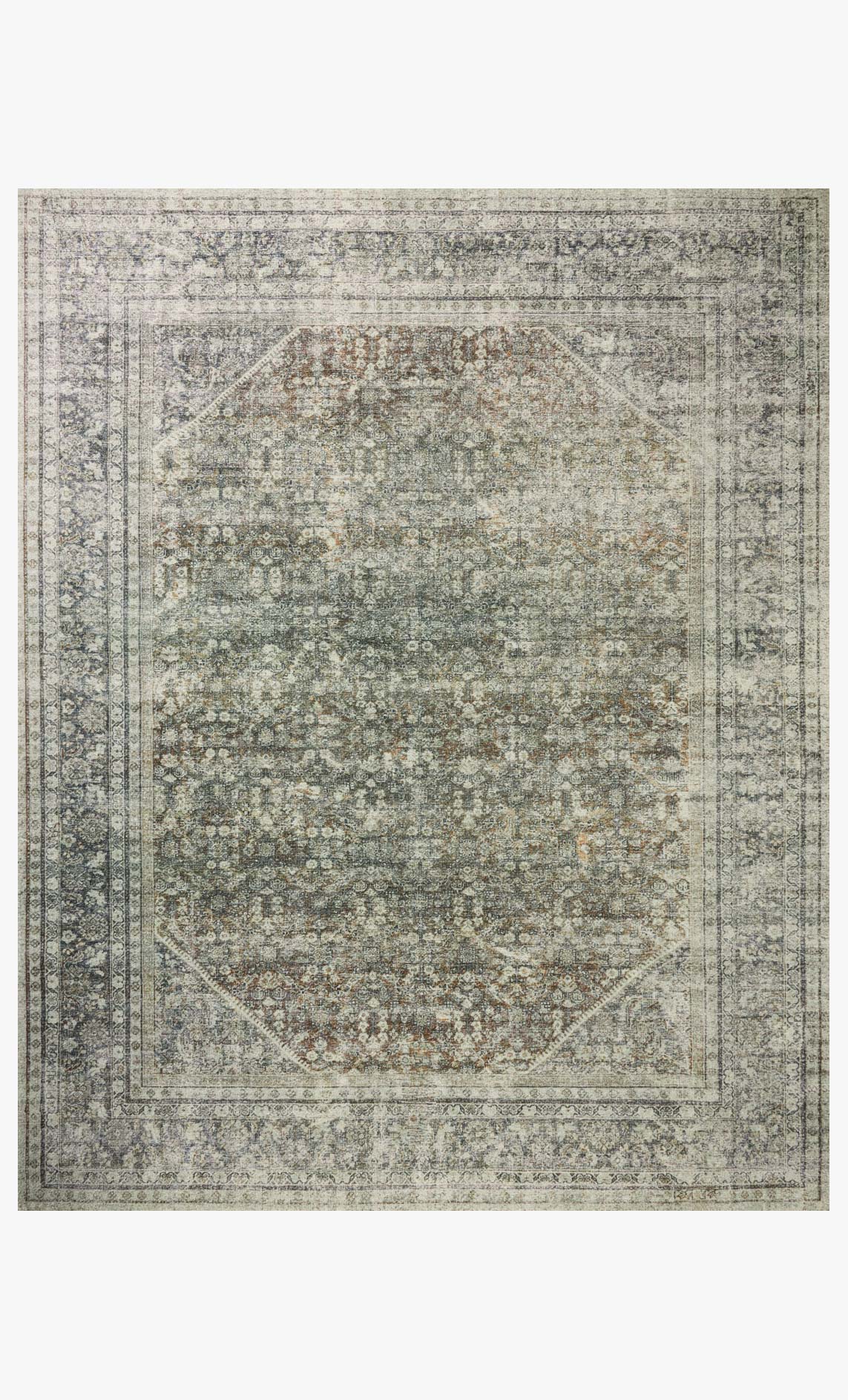 Magnolia Home by Joanna Gaines x Loloi Wimberly Tobacco / Rust Rug White Cliff Studio Area Rugs