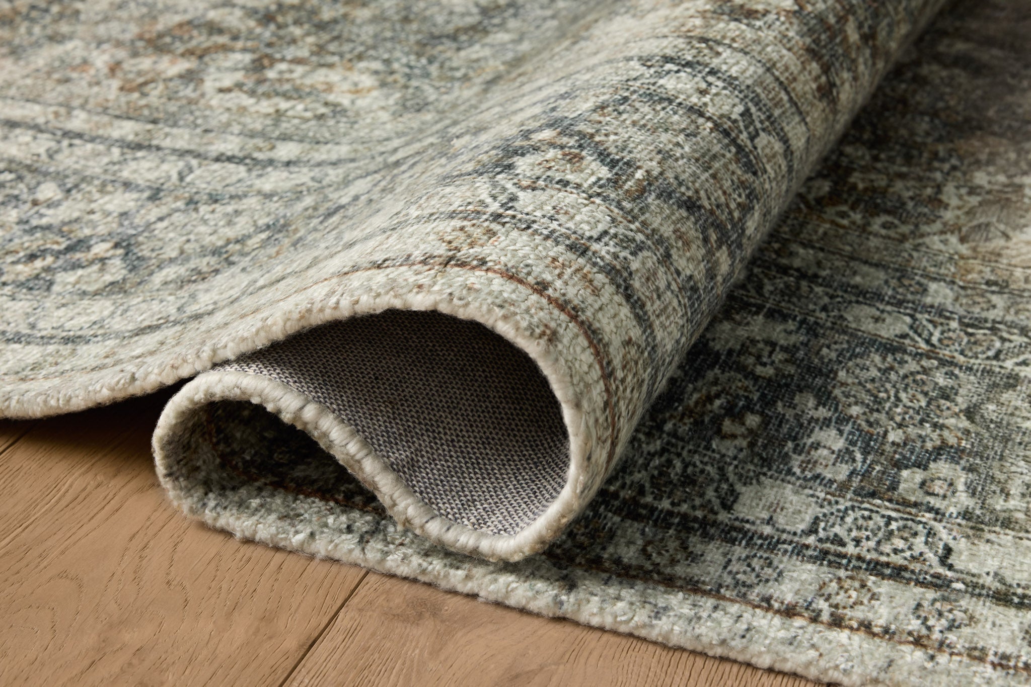 Magnolia Home by Joanna Gaines x Loloi Wimberly Tobacco / Rust Rug White Cliff Studio Area Rugs