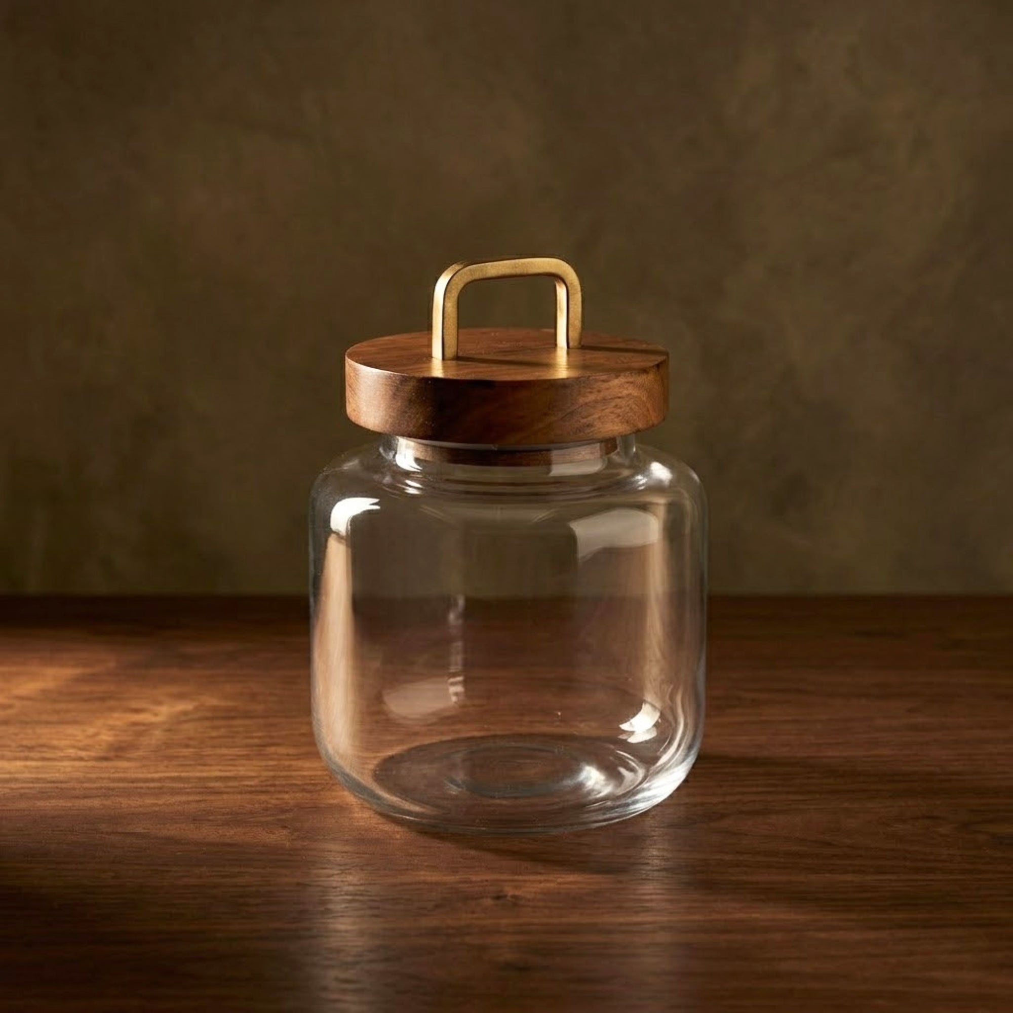 Mariposa Canister, Medium White Cliff Studio Decorative Jar