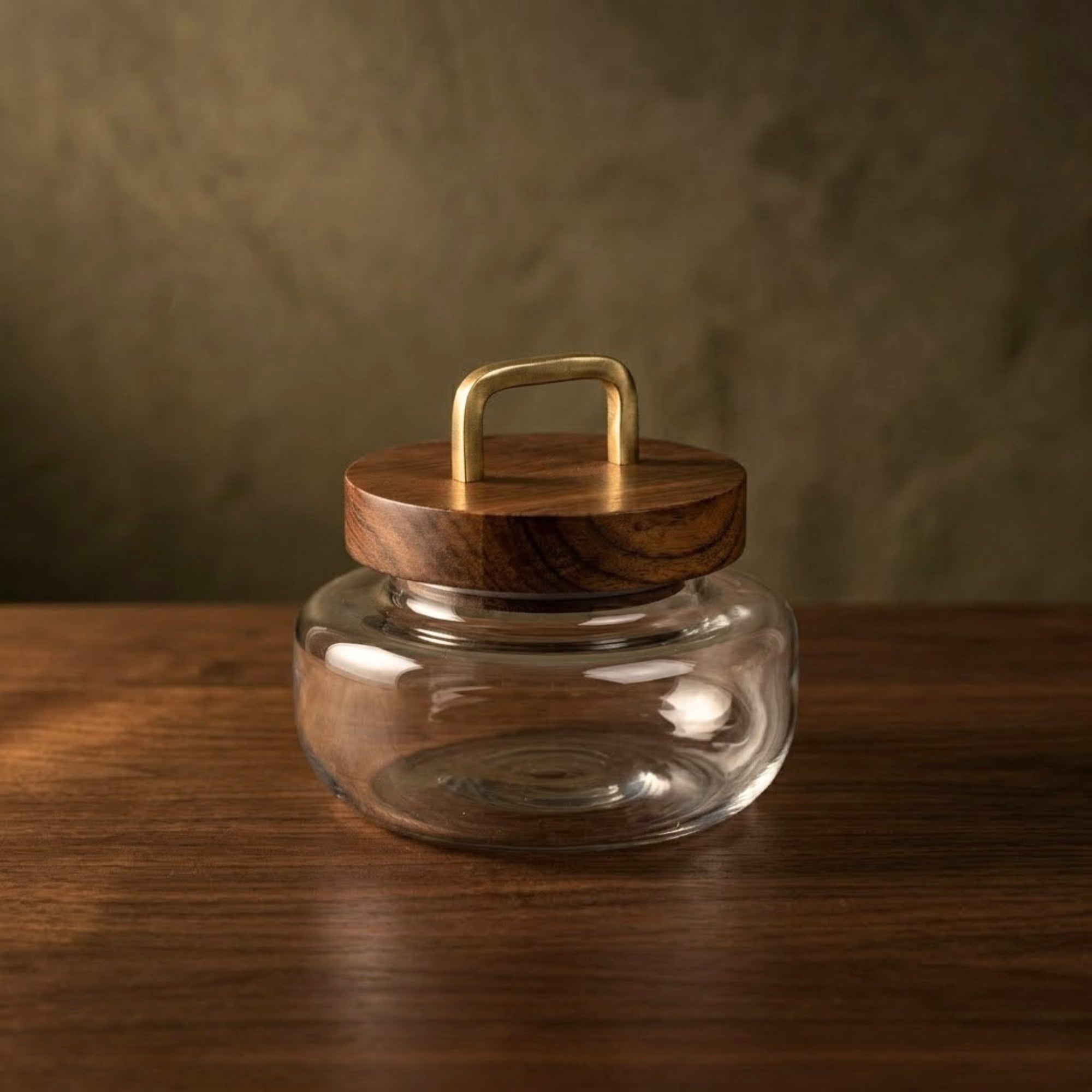 Mariposa Canister, Small White Cliff Studio Decorative Jar