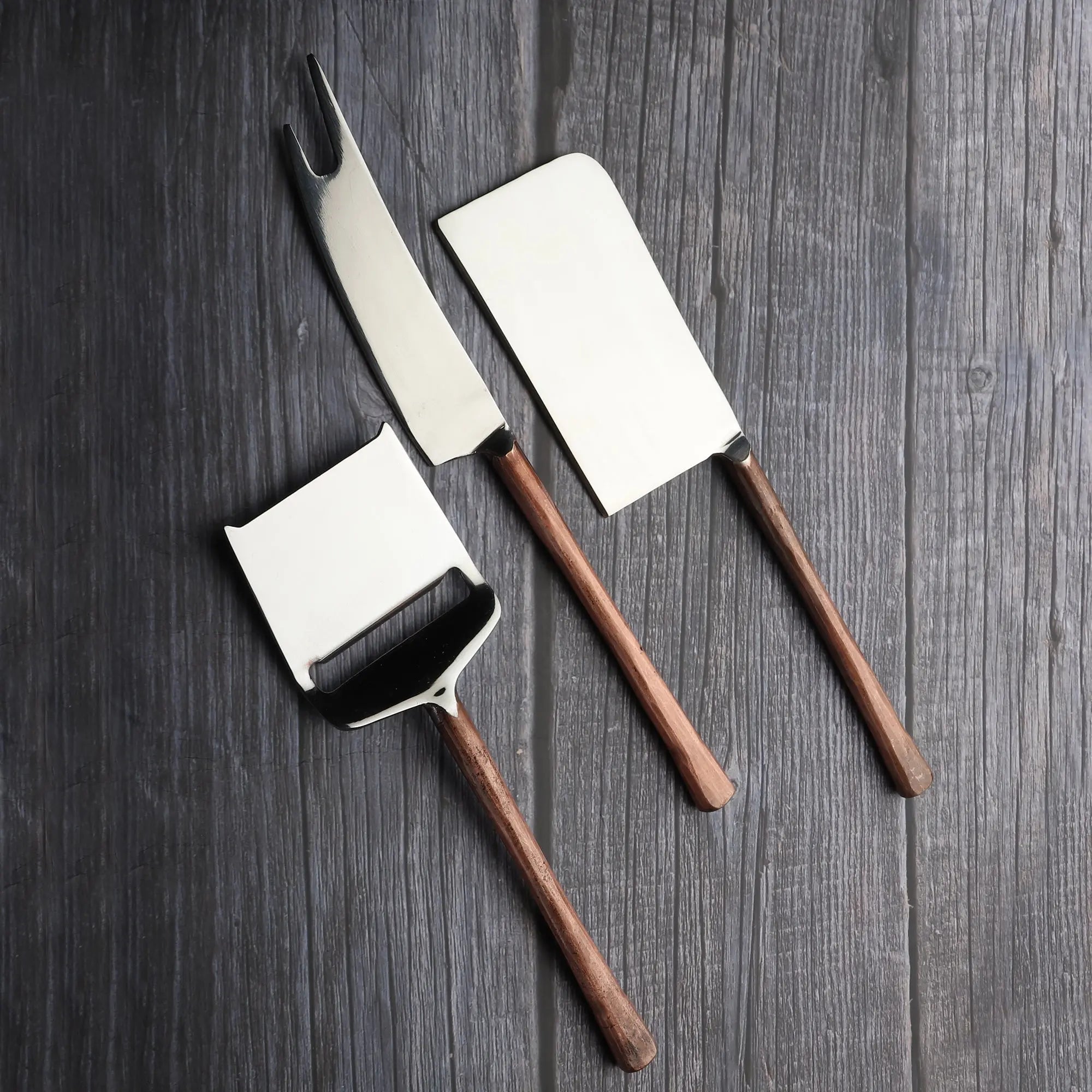 MEDICKI CHEESE KNIFE 3 PC. SET White Cliff Studio Utensils