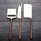 MEDICKI CHEESE KNIFE 3 PC. SET White Cliff Studio Utensils