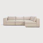 Mellow 4 - Piece Open - Ended Sectional White Cliff Studio Modular Sofas