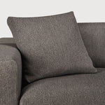 Mellow complementing cushion - Granite Eco fabric White Cliff Studio Throw Pillow