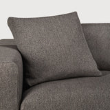 Mellow complementing cushion - Granite Eco fabric White Cliff Studio Throw Pillow