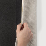 Mellow footstool - Ivory fabric - removable cover White Cliff Studio Ottoman