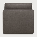 Mellow modular sofa - Granite Eco fabric - 1 seater White Cliff Studio Sofa