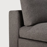 Mellow modular sofa - Granite Eco fabric - 1 seater White Cliff Studio Sofa