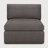 Mellow modular sofa - Granite Eco fabric - 1 seater White Cliff Studio Sofa